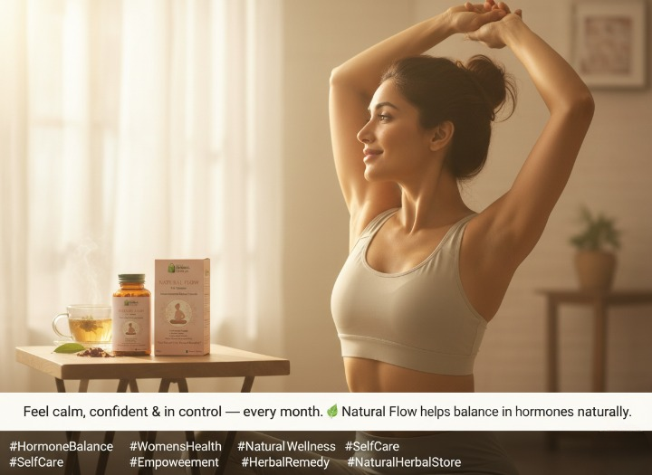 Natural Flow – Herbal Formula for Women’s Monthly cycle