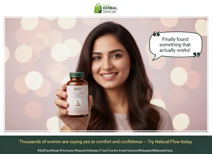 Natural Flow – Herbal Formula for Women’s Monthly cycle