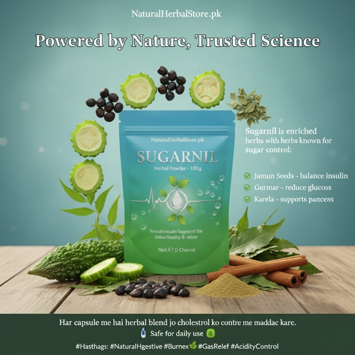 Sugarnil Powder — Natural Blood Sugar Balance Formula