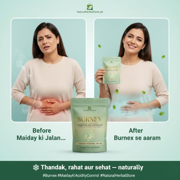 Burnex Powder — Complete Relief from Acidity, Ulcers &amp; Internal Inflammation